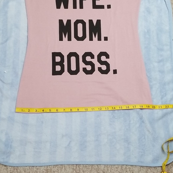 SOLD! Wife*Mom*Boss Tank - Picture 6 of 11